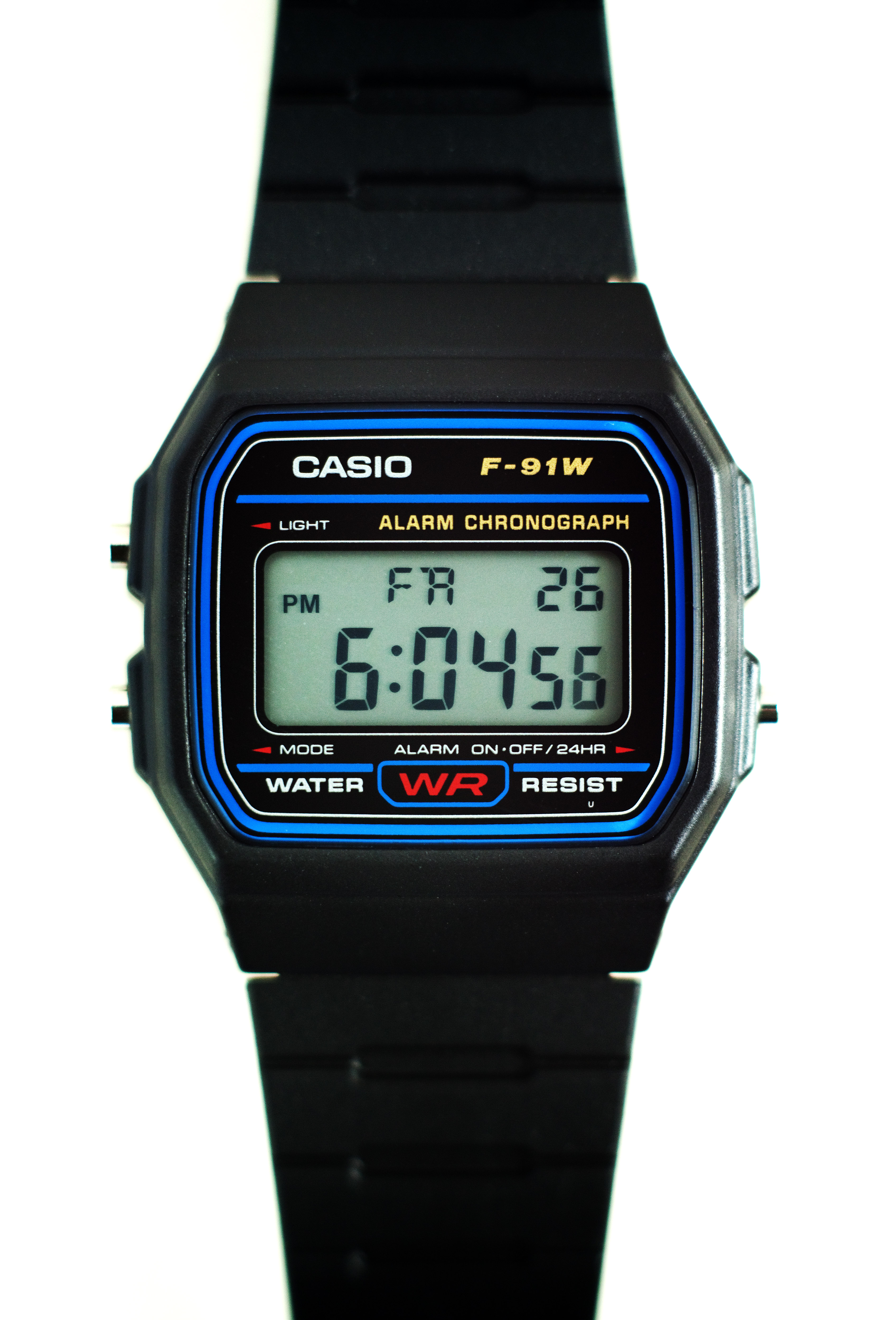 Casio F-91W box art