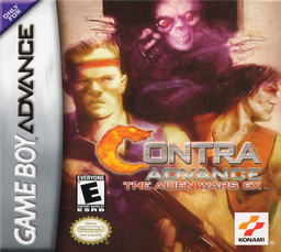 Contra Advance box art