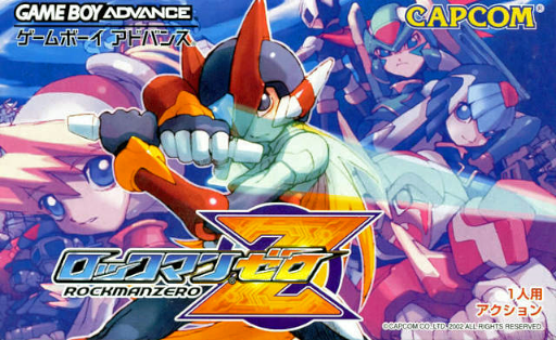 Mega Man Zero box art