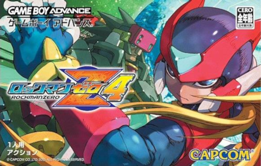 Mega Man Zero 4 box art