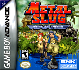 Metal Slug Advance box art