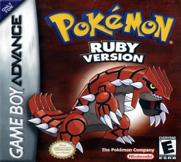 Pokémon Ruby box art