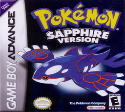 Pokémon Sapphire box art